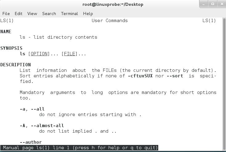 《Linux就该这么学》培训笔记_ch02_一些必须掌握的Linux命令 - 文章图片