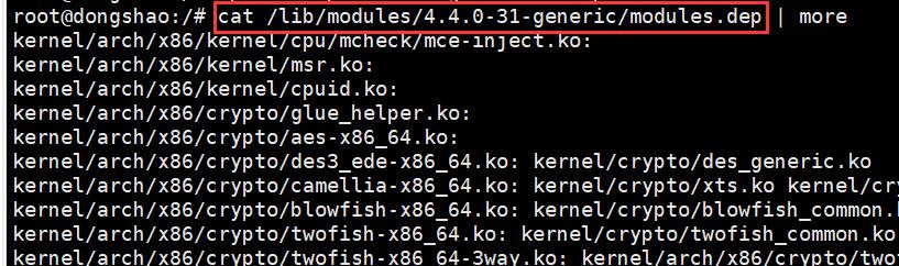Linux(入门基础)113---内核模块（depmod、lsmod、modinfo、insmod、rmmod、modprobe） - 文章图片