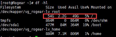 Linux 分配/home的磁盘空间给根目录 - 文章图片