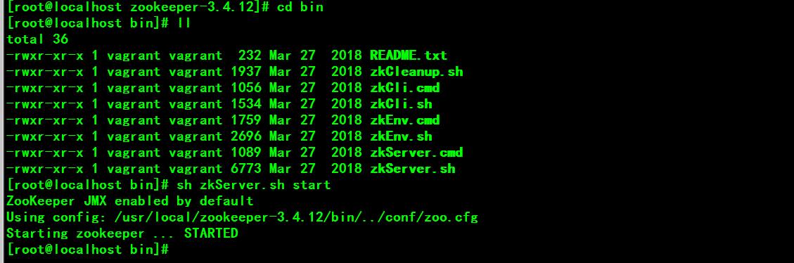 Linux下图示安装Zookeeper-3.4.12(单机版) - 文章图片