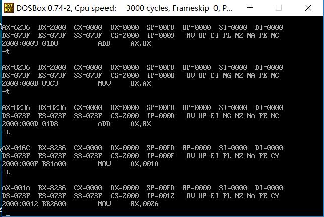 实验一 查看CPU和内存，用机器指令和汇编指令编程 - 文章图片