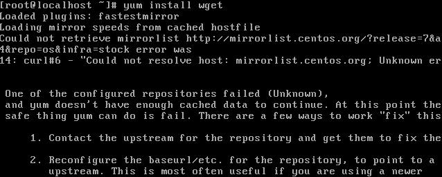 CentOS 使用yum命令安装出现错误提示”could not retrieve mirrorlist http://mirrorlist.centos.org ***” - 文章图片