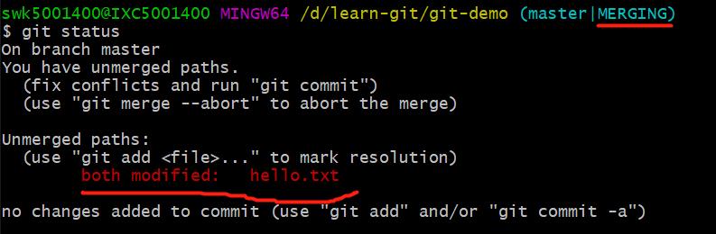 【Git】3. Git重要特性-分支操作，合并冲突详解 - 文章图片