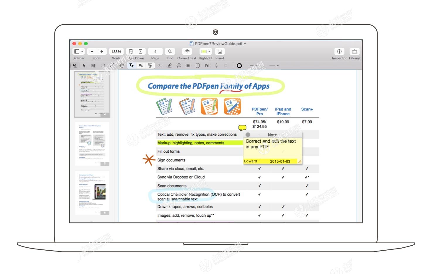 PDFpenPro Mac版(pdf编辑器)蛮好用 - 文章图片