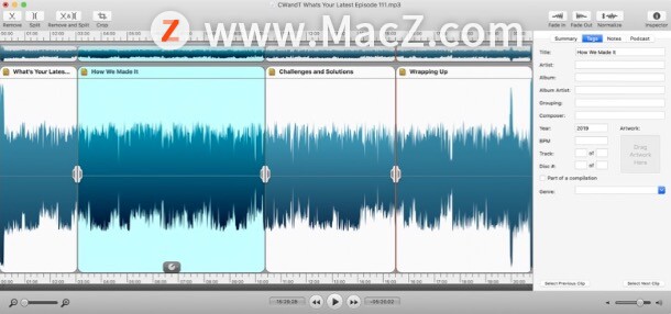 苹果Mac轻量级音频编辑器： Fission 助你实现专业功能 - 文章图片