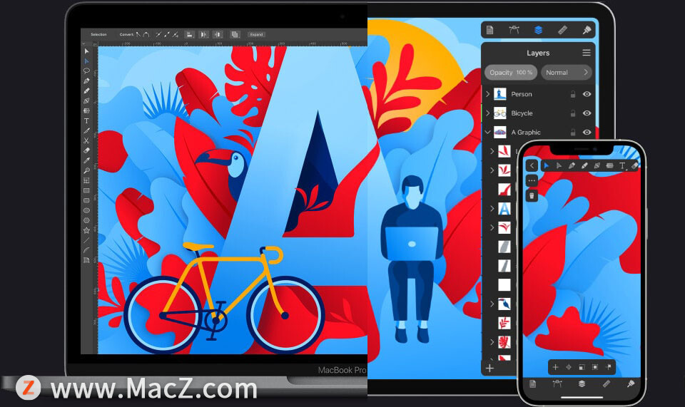 苹果Mac矢量图插图设计软件：Amadine - 文章图片