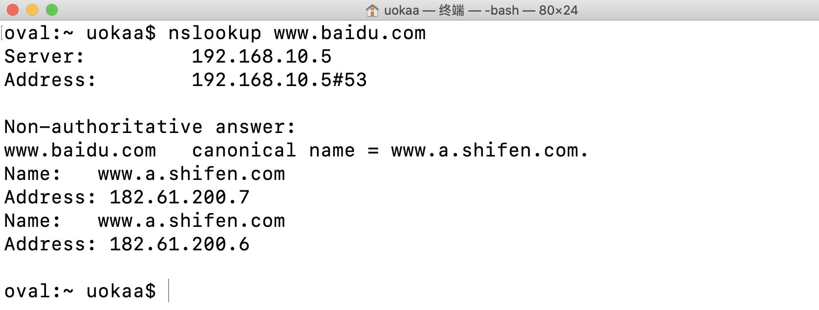 MacOS查看DNS服务器地址 - 文章图片