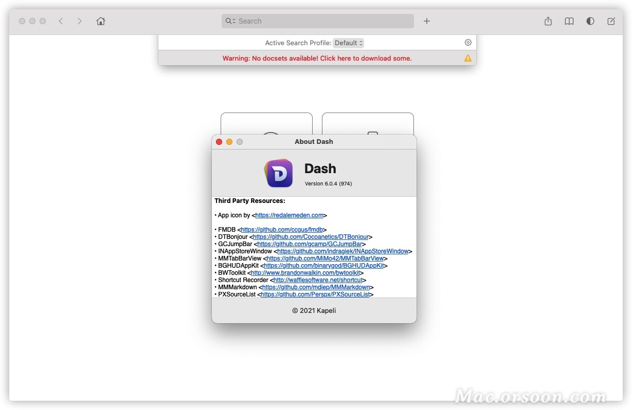 最好用的API文档工具：Dash 6 for Mac - 文章图片