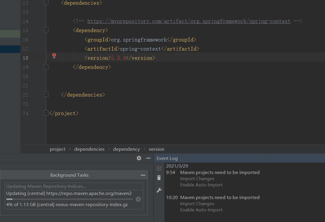 IntelliJ IDEA 2019配置Maven出现Unable to import maven project: See logs for details - 文章图片