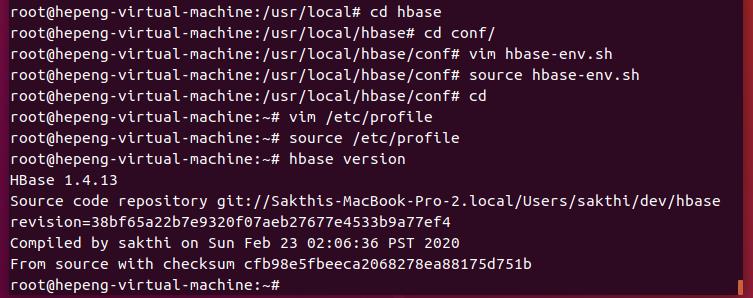 hbase1.4.13单机及伪分布式安装与配置 - 文章图片