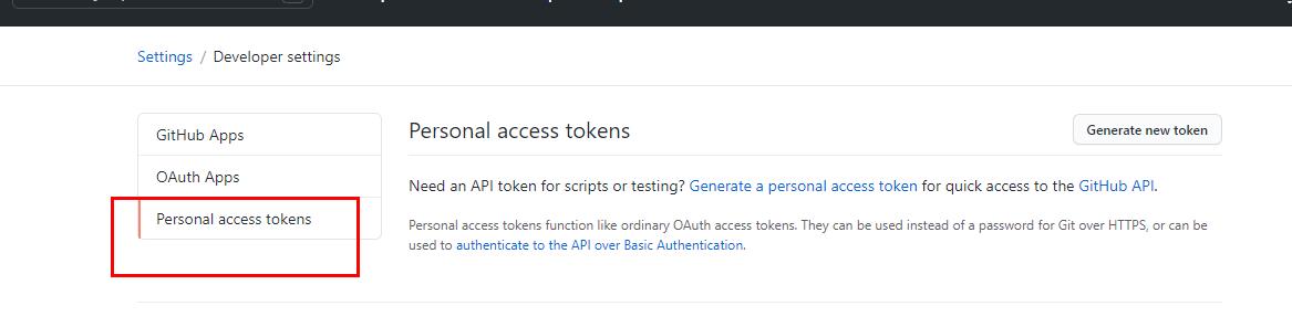 github的personal access token - 文章图片