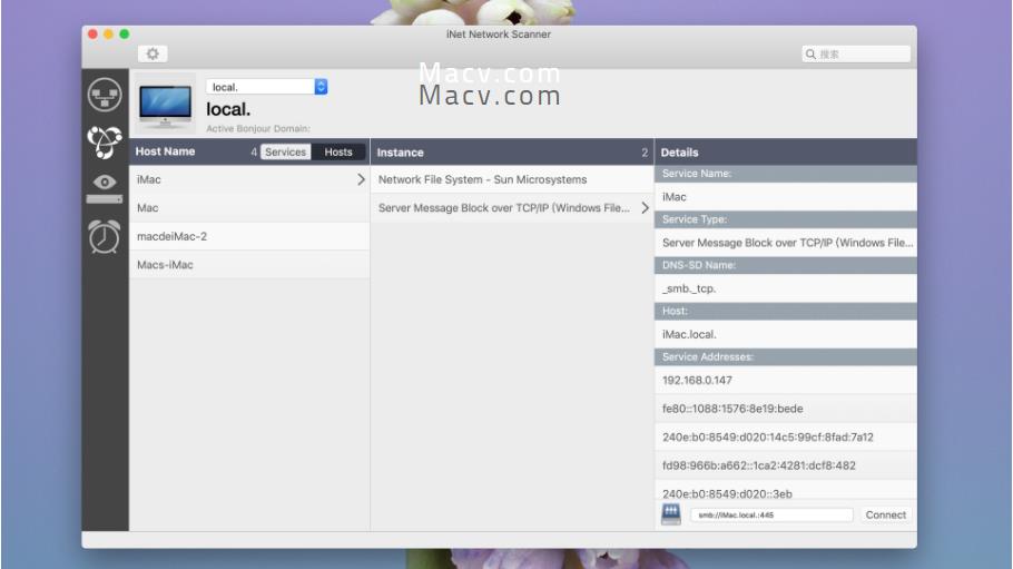 iNet Network Scanner Mac(mac网络扫描工具) - 文章图片