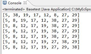 Java 通用的各种排序方法 - 文章图片