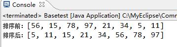Java 通用的各种排序方法 - 文章图片