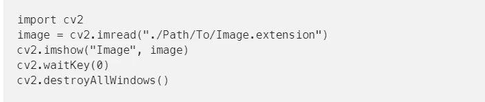 OpenCV-Python速查表：从导入图像到人脸检测 - 文章图片