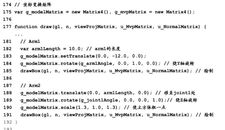 WebGL编程指南理论分析之物体层次模型（局部运动） - 文章图片