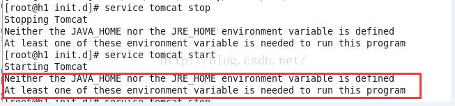 Neither the JAVA_HOME nor the JRE_HOME environment variable is defined 完美解决（tomcat error） - 文章图片
