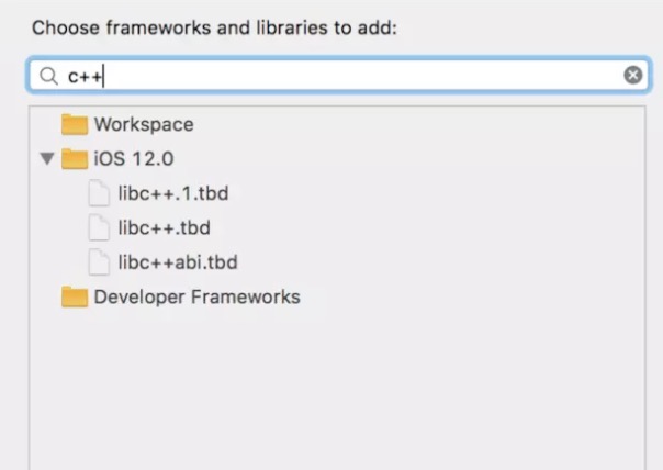 Xcode10和iOS12,library not found for -lstdc++.6.0.9, - 文章图片