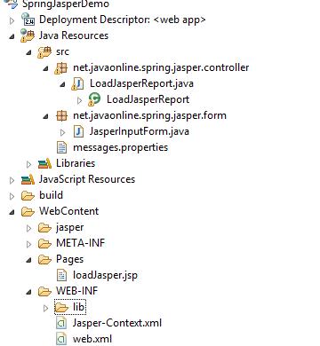 Spring 4 Jasper Report integration example with mysql database in eclipse - 文章图片
