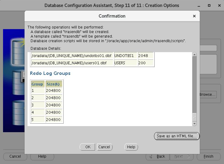 RHEL7.6安装Oracle11g数据库--4、创建数据库 - 文章图片