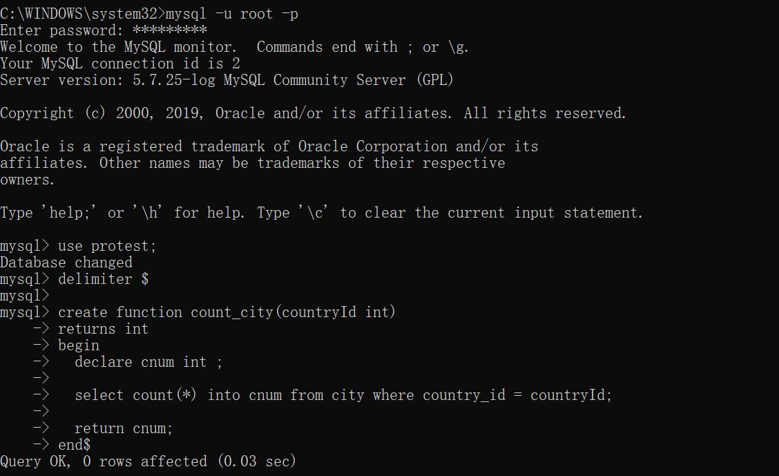 mysql创建存储函数报错：ERROR 1418 (HY000): This function has none of DETERMINISTIC, NO SQL... - 文章图片