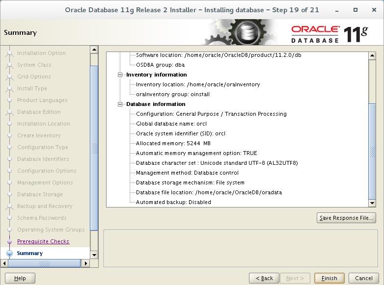 Centos 7 64位 安装 Oracle 11g 详细过程总结 - 文章图片