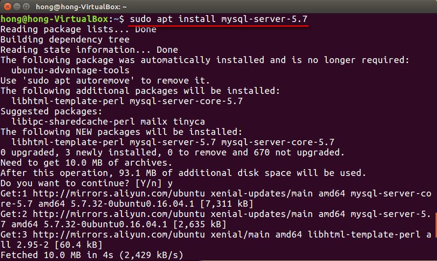 Ubuntu下安装mysql5.7 - 文章图片