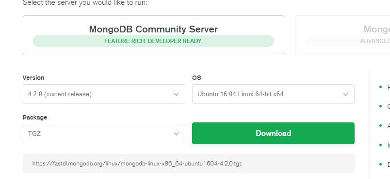 MongoDB 学习第二课--MongoDB linux 环境安装以及用户配置 - 文章图片