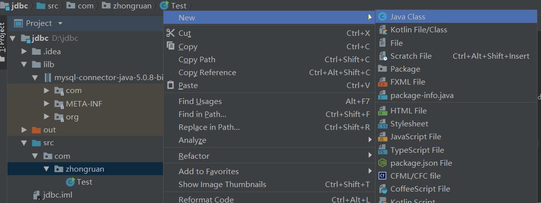 IntelliJ IDEA 与数据库MySQL的连接 - 文章图片