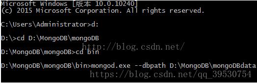 windows下安装mongoDB（zip版） - 文章图片