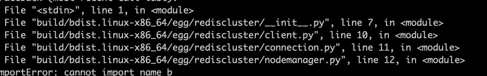 【已解决】redis-py-cluster导入一直提示cannot import name b - 文章图片