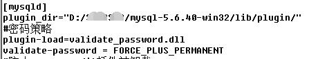 Windows下配置mysql的密码强度策略 - 文章图片