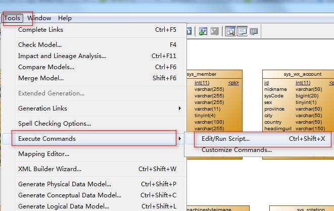 PowerDesigner通过SQL语句生成PDM文件并将name和comment进行互相转换 - 文章图片