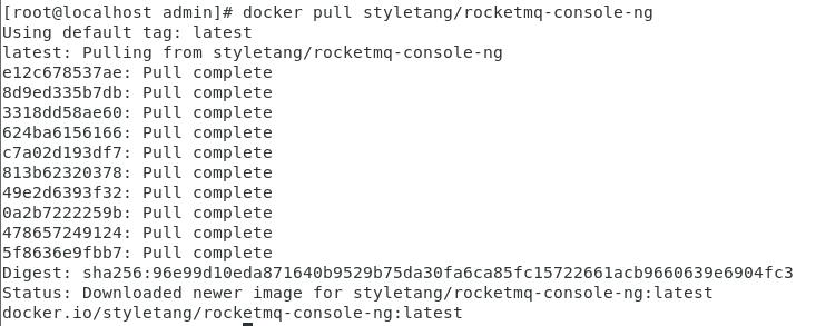 CentOS系统中使用docker安装RocketMQ中间件 - 文章图片