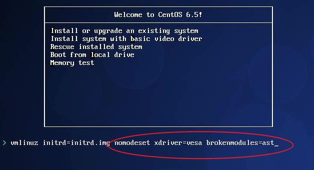 超微主板安装Centos6系列会出现黑屏导致无法继续安装 - 文章图片