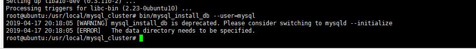 mysql_install_db is deprecated. Please consider switching to mysqld --initialize - 文章图片