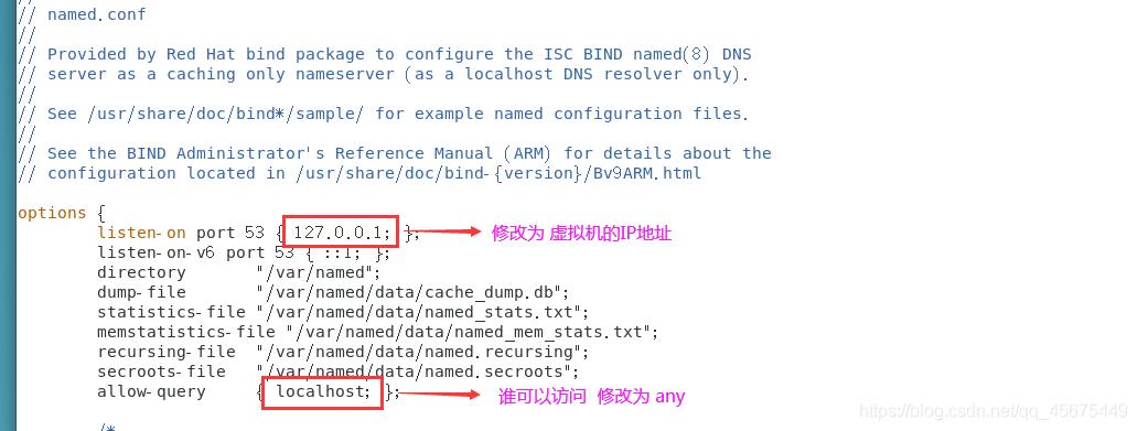 Linux基础服务 DNS正向解析(bind) - 文章图片