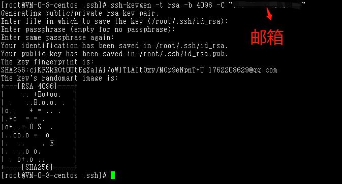 linux系统通过ssh拉取gitee项目 - 文章图片
