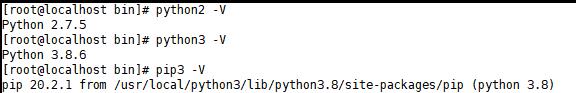Linux Centos7保留python2.7基础上安装Python3.8.6 - 文章图片