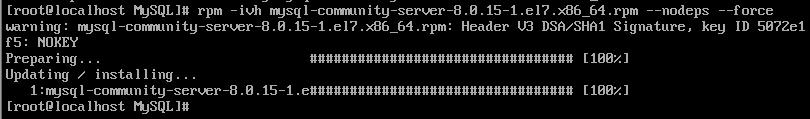 Linux安装mysql-community-server-rpm包出错 - 文章图片