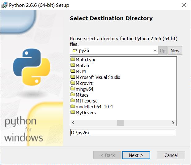 windows10安装python2.6和IDLE - 文章图片