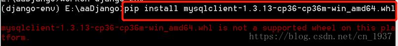 使用pip install mysqlclient命令安装mysqlclient失败？（基于Python） - 文章图片