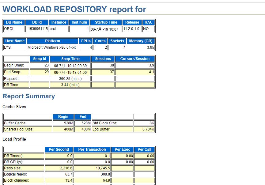 Oracle Awr报告_生成 - 文章图片