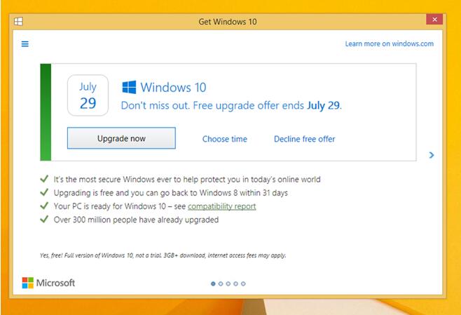 微软在windows10系统上是彻头彻尾的恶意助推升级.jpg