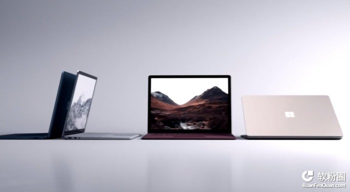 微软发布的Surface Laptop将装Windows 10 S系统1