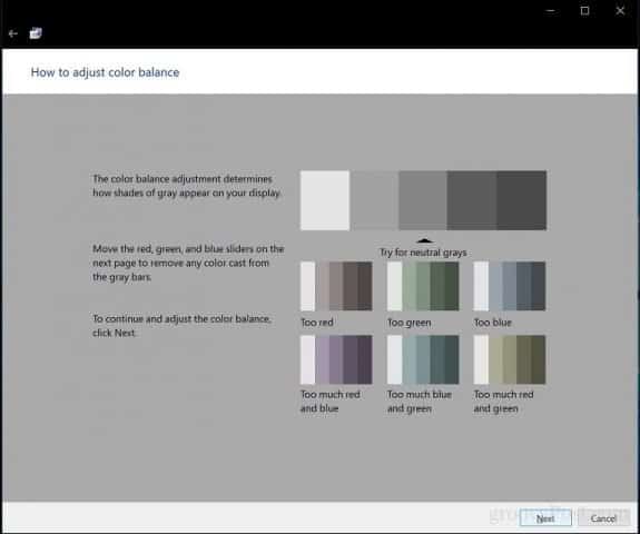 windows10系统下显示器颜色的使用技巧
