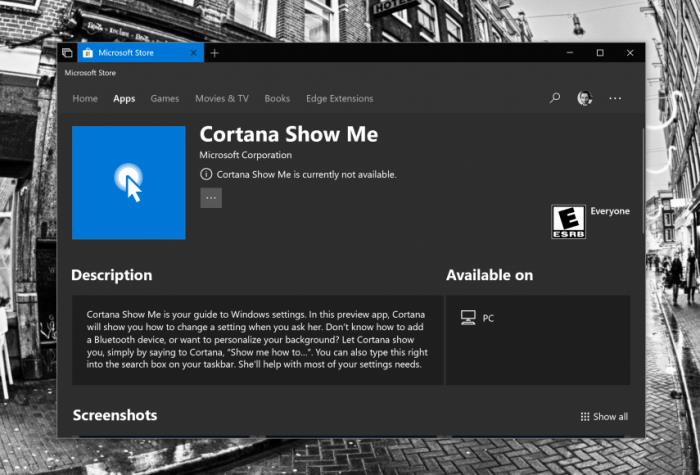 新版windows10 17128水印移除 新增Cortana Show Me3.png