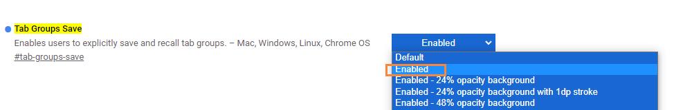 Chrome浏览器保存组功能设置方法介绍