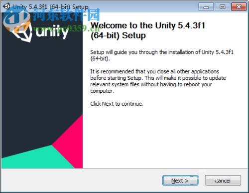 Unity 3d 5.4.3f 安装破解教程